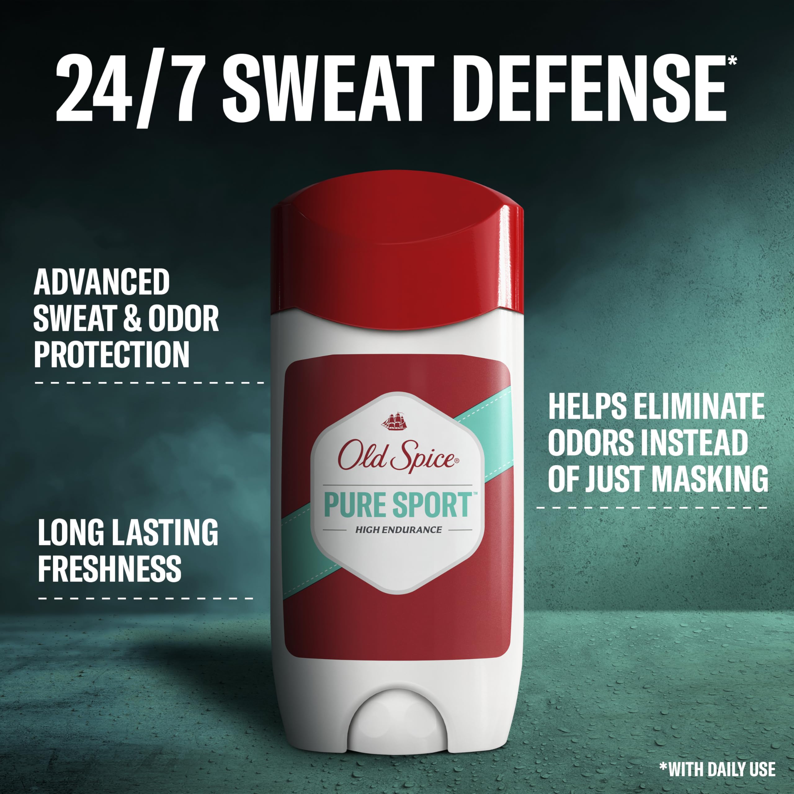 Amazon.co.jp: Old Spice High Endurance Invisible Solid Pure Sport